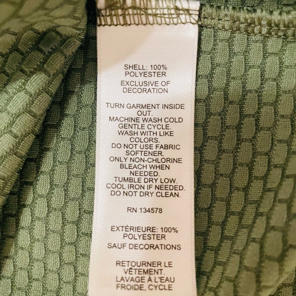 Vineyard Vines Green Quarter-Zip Sweatshirt - Picture 4 of 5